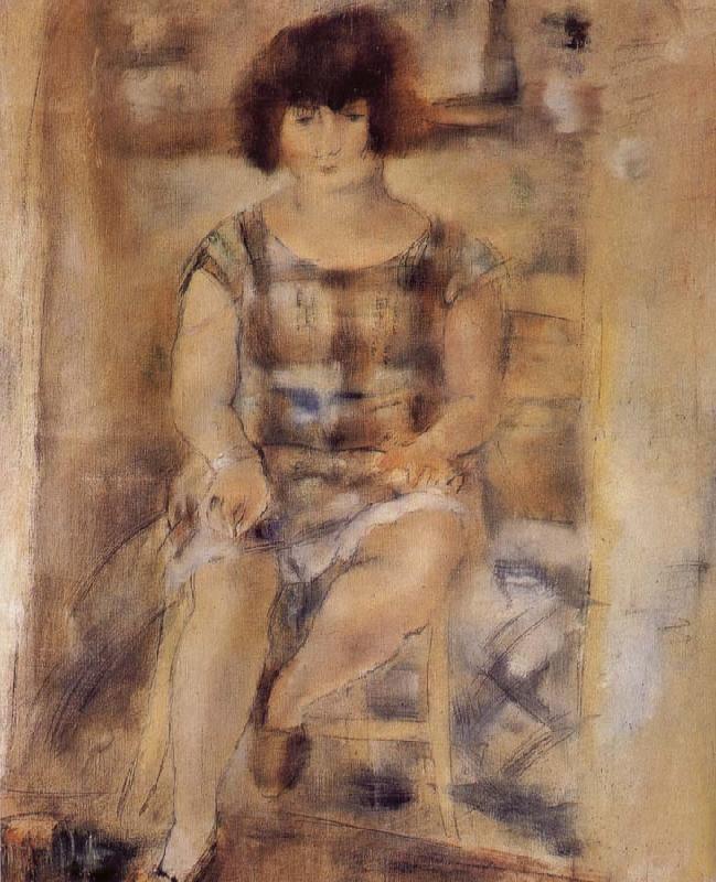 Jules Pascin Lucy at the afternoon Norge oil painting art